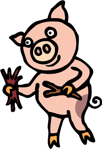 Three Pigs - The Three Little Pigs (512x512)