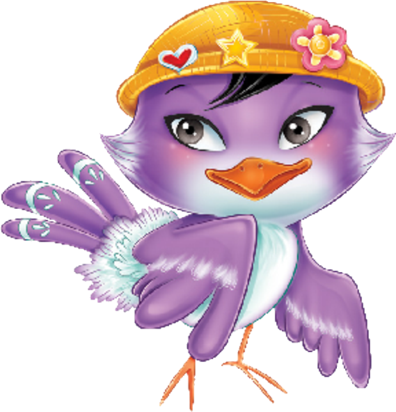 Cute Love Birds Cartoon Clip Art Images - Morning On Wednesday (600x600)