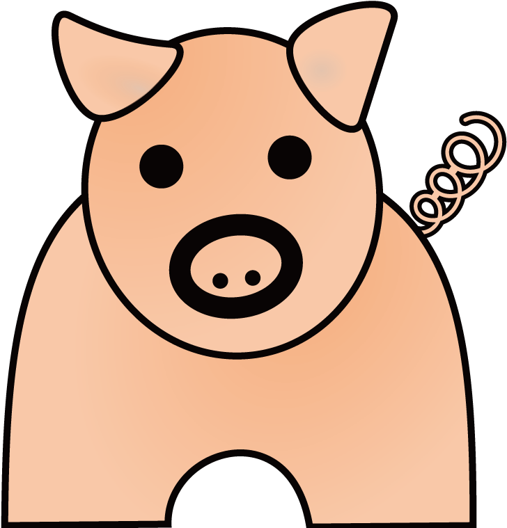 Porky Pig Domestic Pig Clip Art - Porky Pig Domestic Pig Clip Art (800x800)