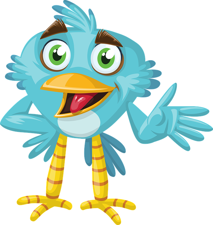 Bird, Animal, Blue, Beak, Wild, Cute, Zoo, Eyes, - Blue Friendly Bird Round Ornament (682x720)