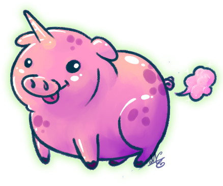 Hamster Cliparts - Pig Tumblr Png (452x375)