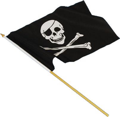 L'oasis Du Pirate - Loftus Novelty Pirate Flag 12 X 18 Inch (480x398)