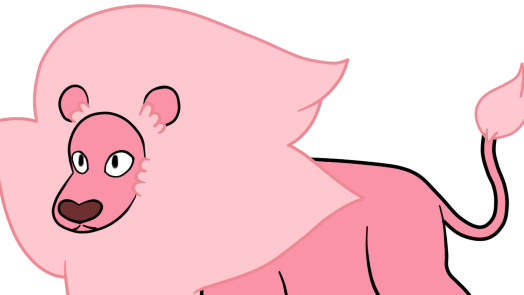 Sad Pig Cliparts - Pink Lion Steven Universe (524x295)