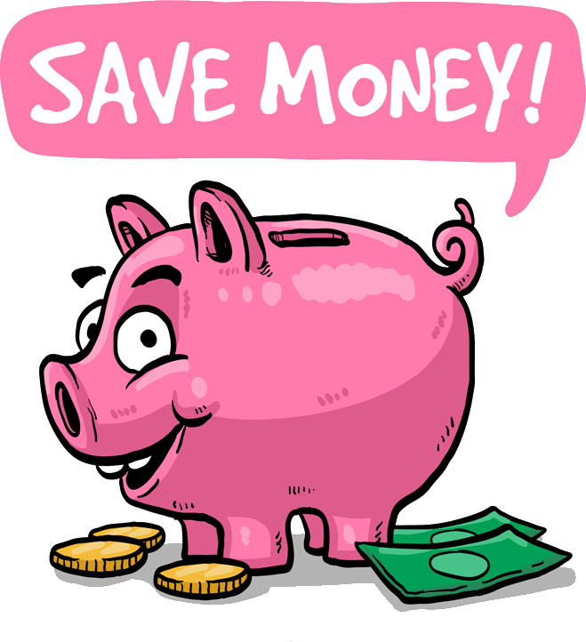Money Saving Clip Art - Money Saving Clip Art (659x722)