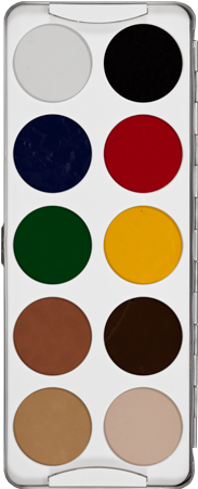 Kryolan Body Illustration Make Up Color Is A Compact - Palette (350x450)