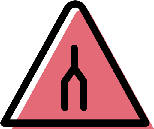 Warning Sign Civam De L'oasis Traffic Sign Computer - Icono De Electricidad Png (512x512)