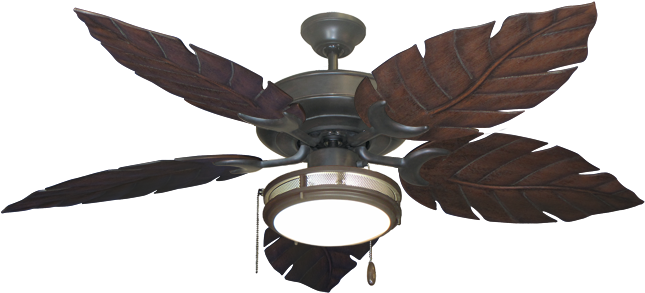 Ceiling Interesting Palm Leaf Ceiling Fan With Light - Ceiling Fan (800x392)
