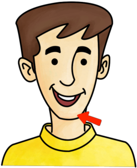 Smart Exchange - Chin Images Clip Art (420x420)