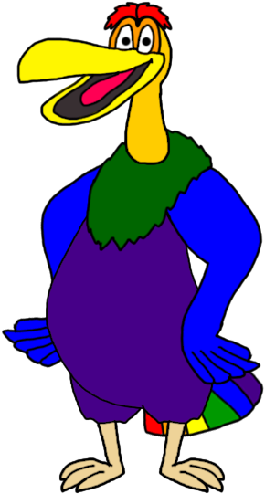 Ado The Colorful Condor Bird By Twoodland1994 - Ado The Colorful Condor Bird By Twoodland1994 (352x603)