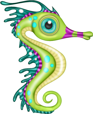 Clay - Under The Sea Creature Png (392x400)