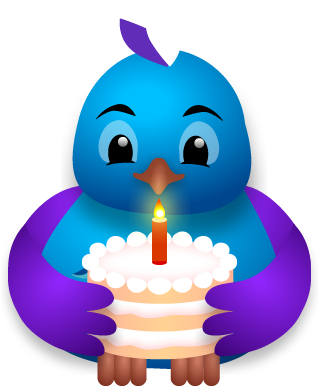 Two Birds Celebrates One Year In The App Store - Cartoon (512x512)