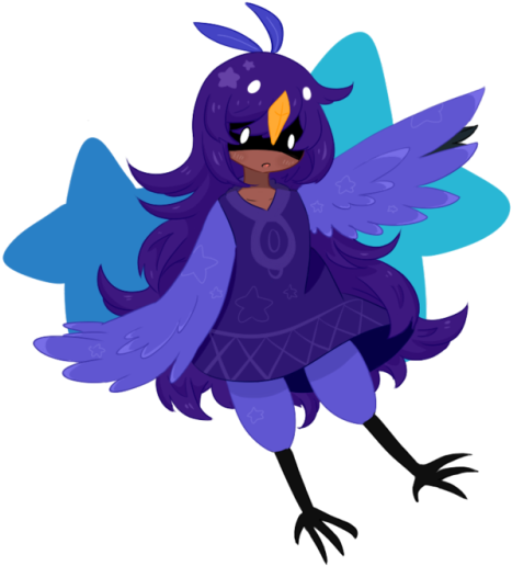 Dfgjkacdfghjk She Has Bird Legs Ive Been Drawing Her - Alula Oneshot (500x563)