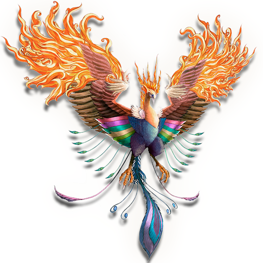 Photo - Feniks Wzór Tatuazu (530x529)