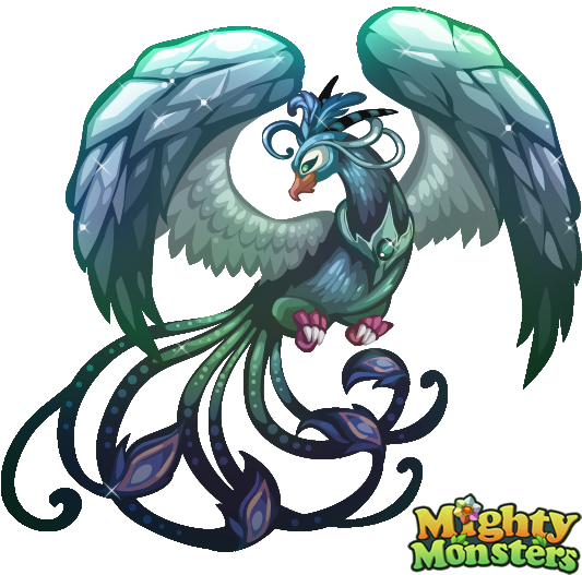 Ice Phoenix By Vinciruz On Deviantart - Phoenix Fakemon (600x600)