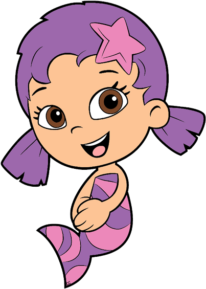 The Following Images Were Colored And Clipped By Cartoon - Bubble Guppies Oona Clipart (410x571)