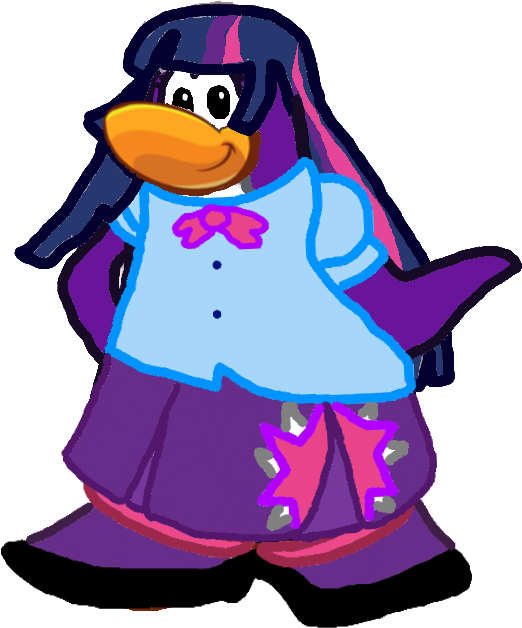 Twilight Sparkle - Mlp Club Penguin (561x632)