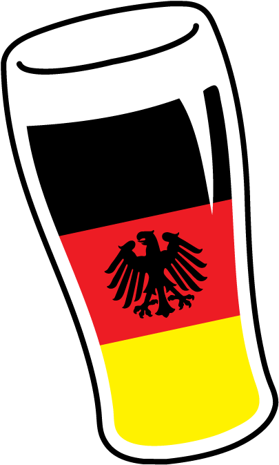 Oktoberfest Beer Glass Mug Pint Prost Munich Bavaria - Bundesrat Of Germany (876x886)