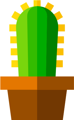 Cactus Free Icon - Illustration (512x512)