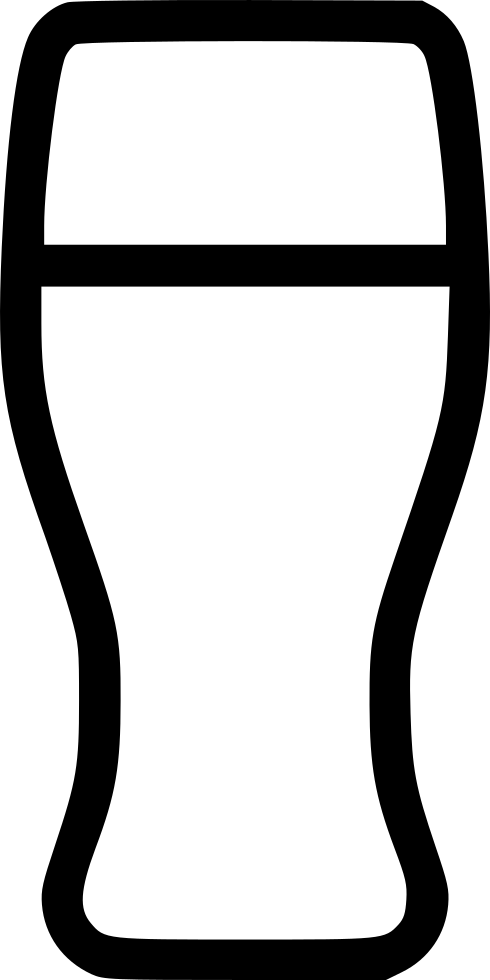 Beer Glass Comments - Beer Glass Free Icon (490x980)