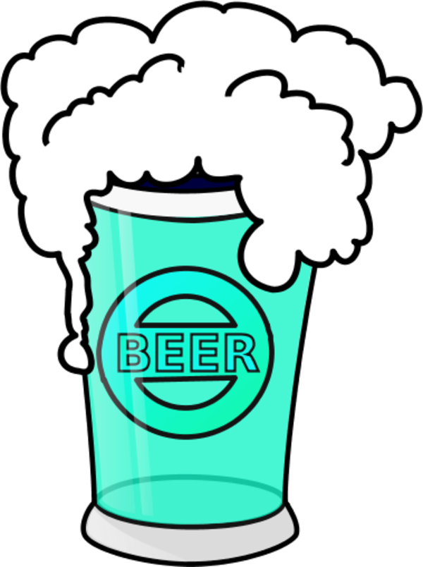 Vector Clip Art - Beer Clip Art (600x804)