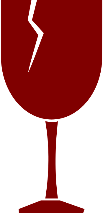 Kostenlose Vektorgrafik Glas Zerbrechlich Gebrochen - Broken Glass Clipart (640x1280)