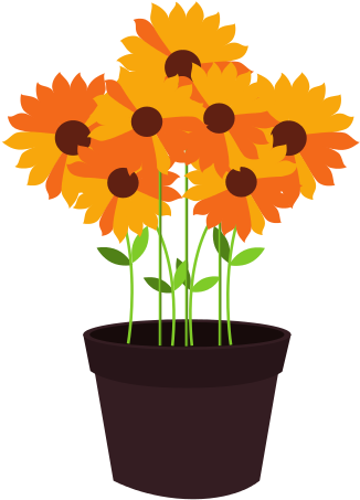 Flower Pot Vector - Send My Love (to Your New Lover) (550x550)