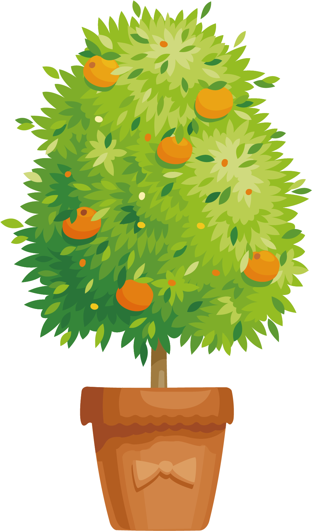 Garden Flowerpot Illustration - Garden Flowerpot Illustration (1685x2167)