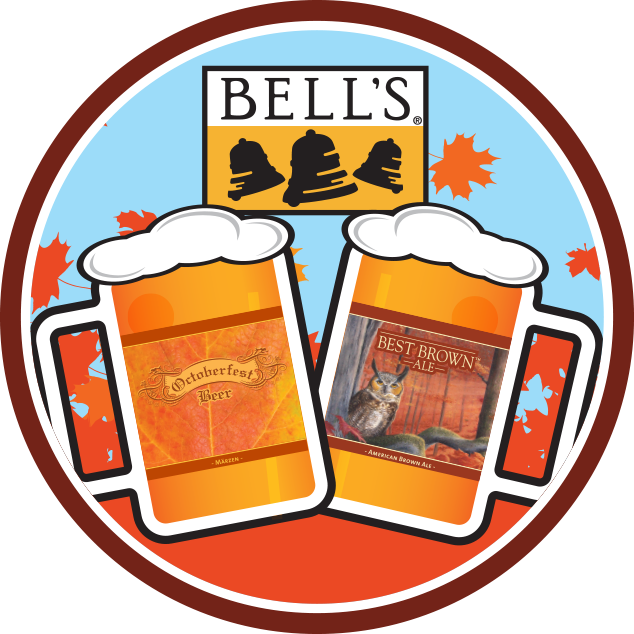 Say Cheers To Fall With Our Latest Untappd Badge - Bell's Brewery Fan Hoodie (634x634)