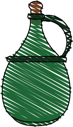 Wine In Jug Icon - Vector Graphics (550x550)