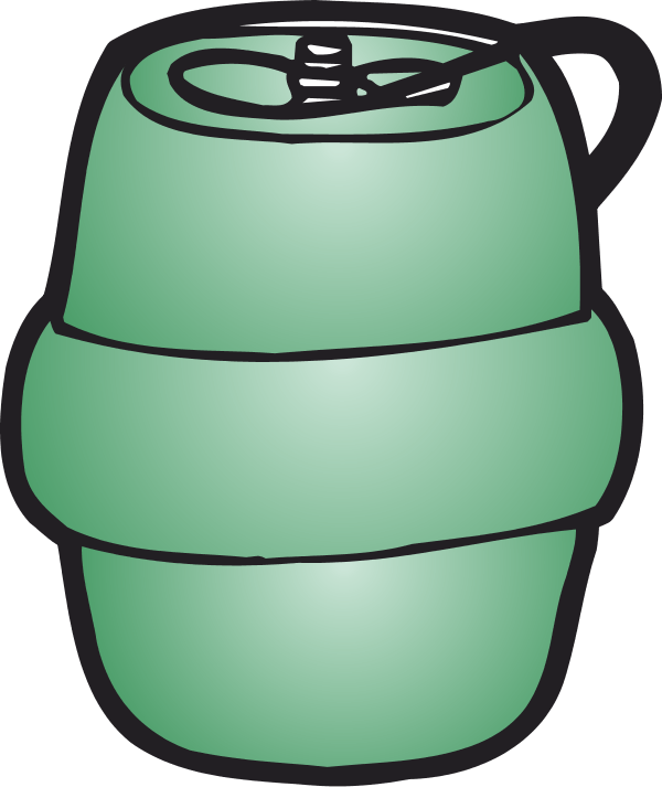 Keg Illustration By Fatty Matty Brewing Clip Art - Keg Clip Art (600x713)