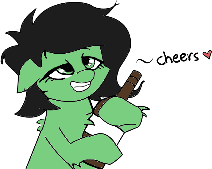 #1510438 - Alcohol, Artist - Kitty, Artist - Plunger, - Cartoon (720x566)