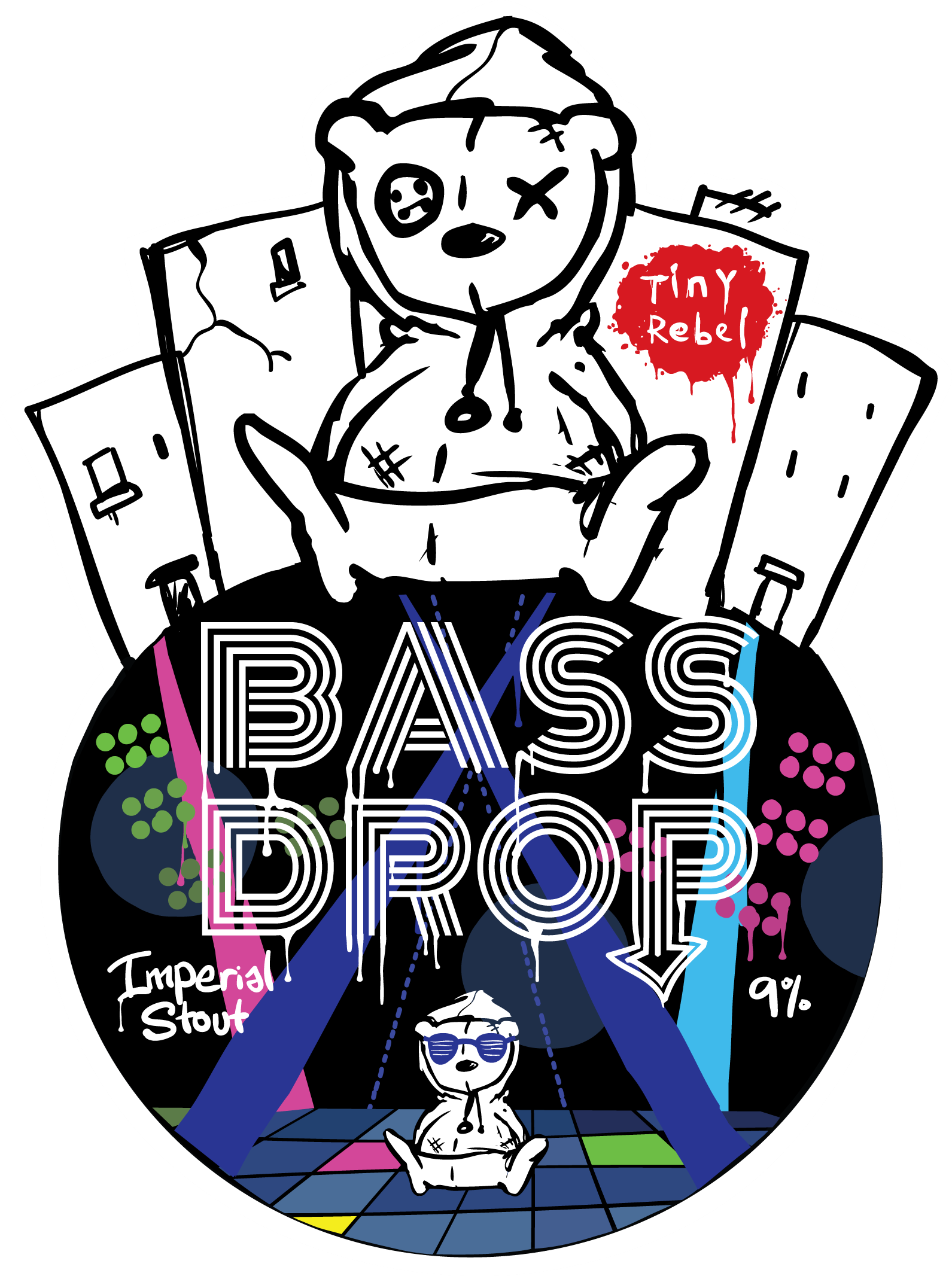 Bass Drop - Imperial Stout - Tiny Rebel Protanopia (1591x2133)