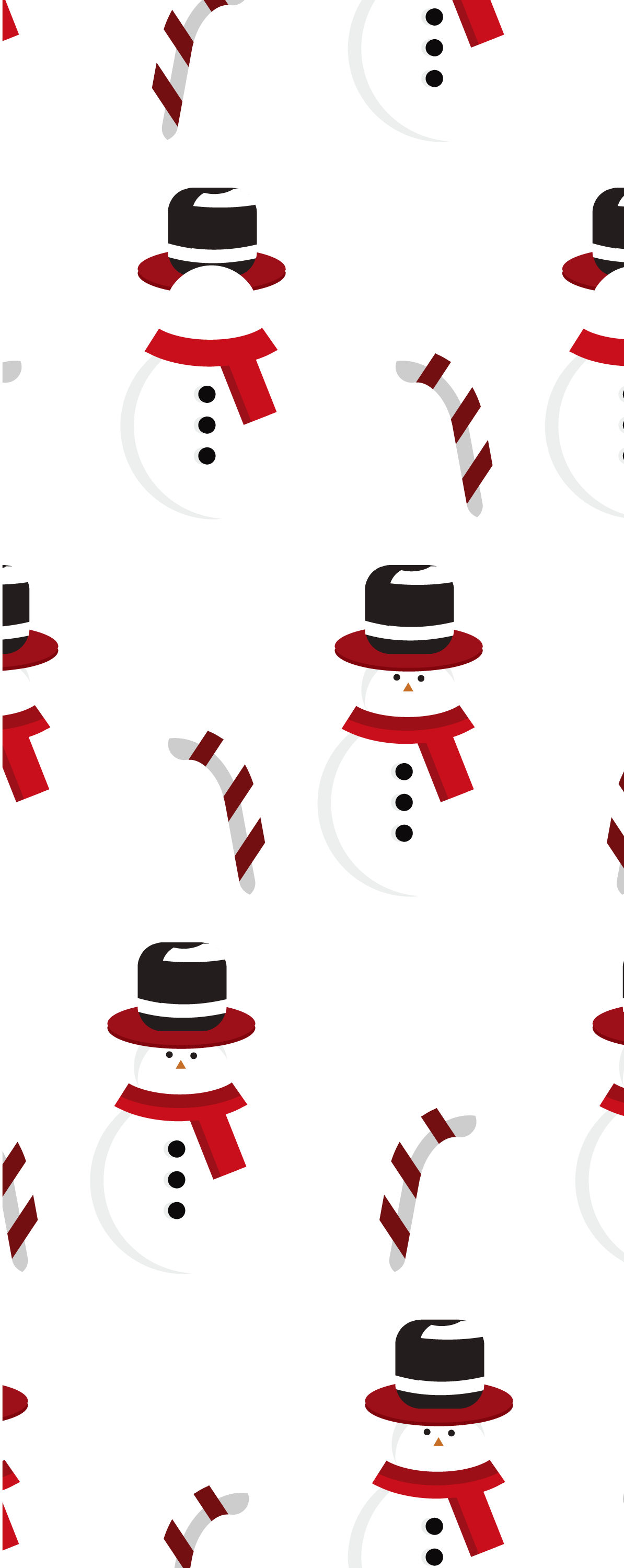 Snowman Wallpaper Design Draft 1194*3000 Transprent - Snowman Wallpaper Design Draft 1194*3000 Transprent (1194x3000)
