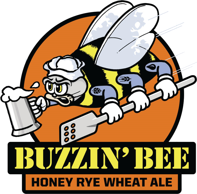 Buzzin' Bee Honey Rye Wheat Ale - Taps (897x845)