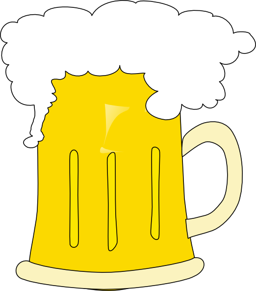 Beer Clip Art At Clker - Beer Clip Art At Clker (522x593)