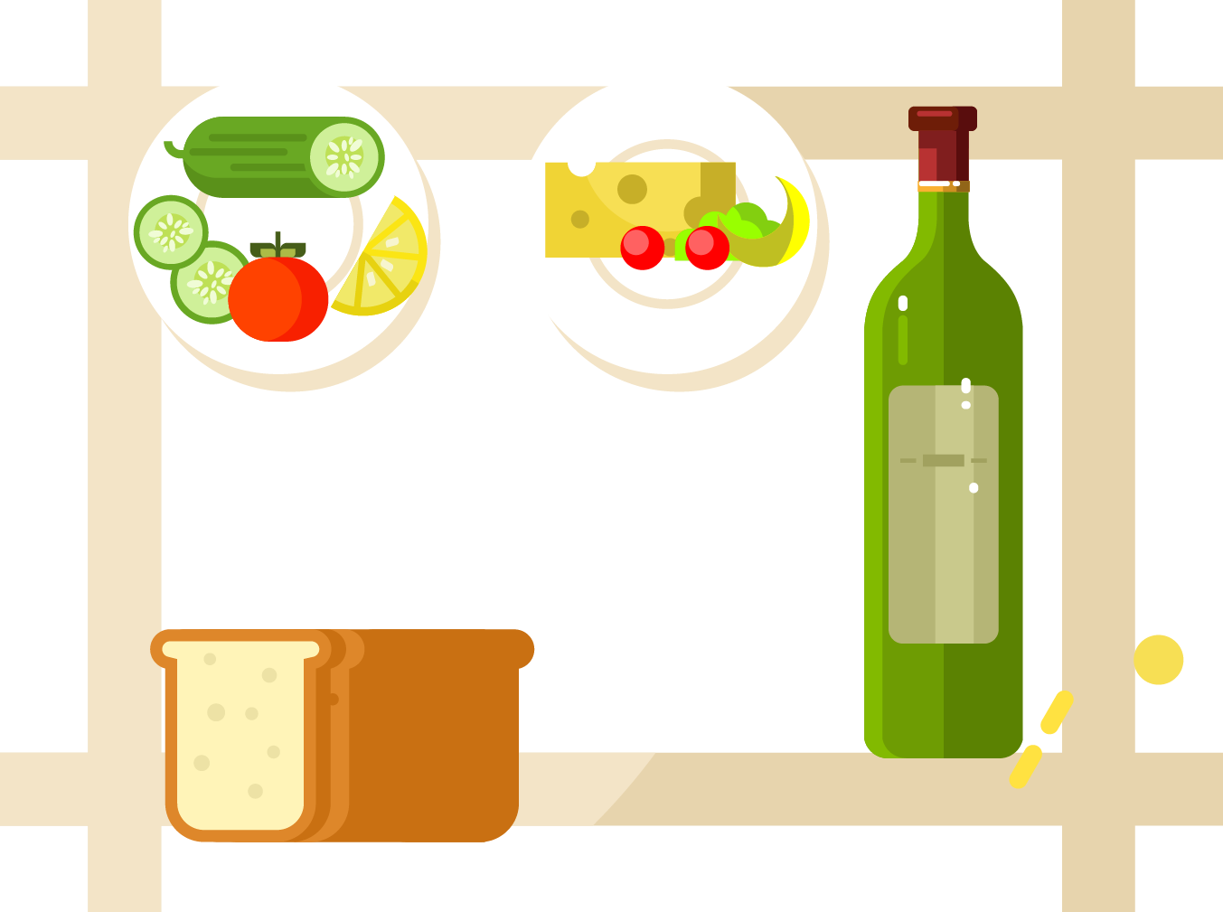 Fruit Food Clip Art - Wine Bottle (1353x1009)