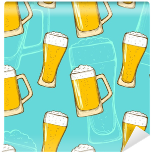 Beer Seamless Pattern - Beer (400x400)