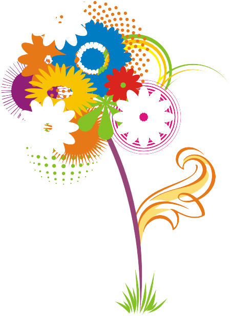 Vector Flower - Have A Nice Day In Spanish (450x640)