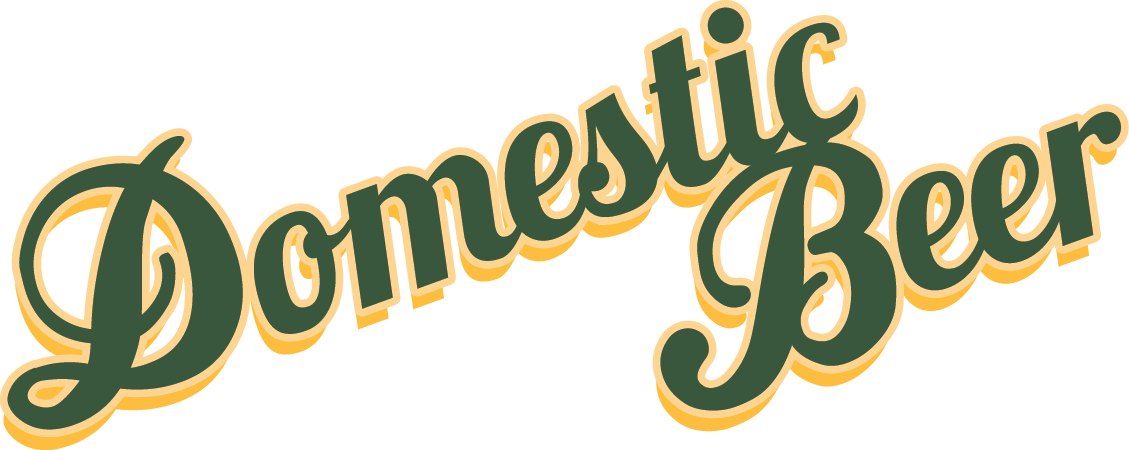 Domesticbeer - Domestic Beer Sign (1129x450)