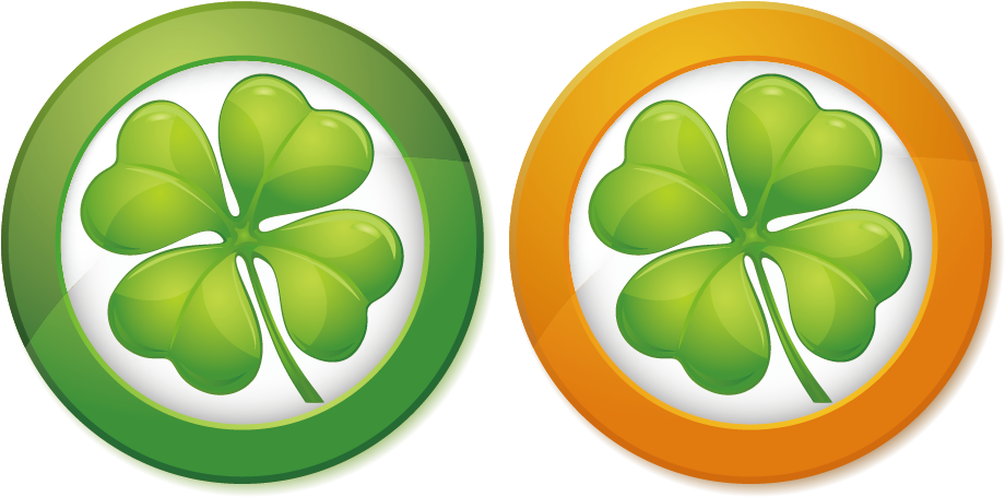 Four Leaf Clover Royalty Free Clip Art - Png Clover Leaf Vector (920x455)