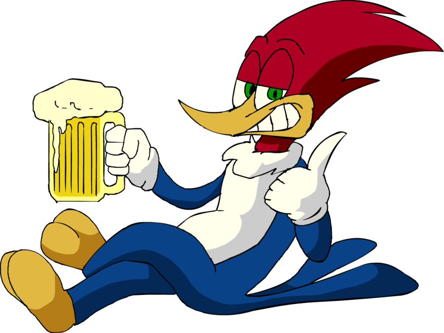 Woody Woodpecker Beer - Woody Woodpecker Beer (900x676)