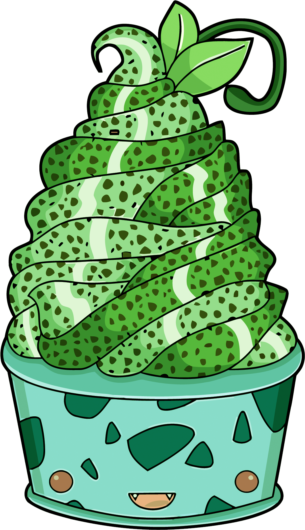 Té Verde Helado De Té Verde Helado De Té Matcha - Green Tea Ice Cream (1500x2170)
