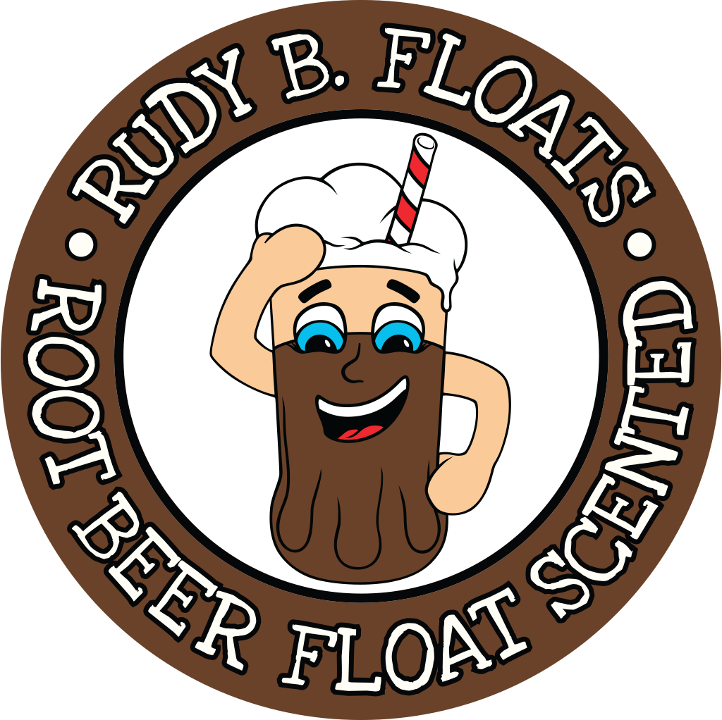 Root Beer Float Whiffer Stickers Scratch & Sniff Stickers - Whiffer Sniffers Rudy B. Floats Scented Backpack Clip (1024x1022)