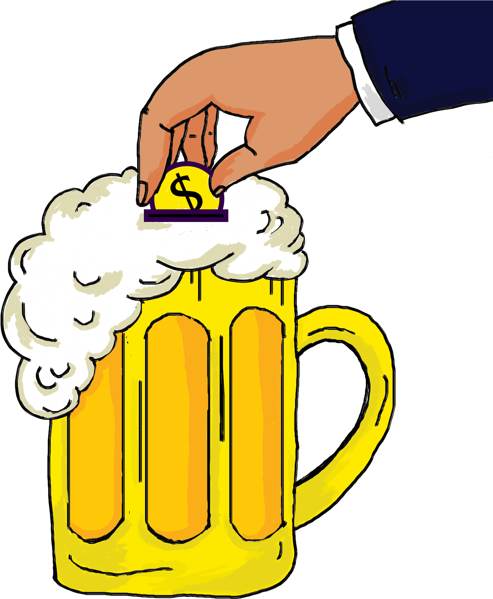 Saving On Drinks - Beverages (2000x2000)