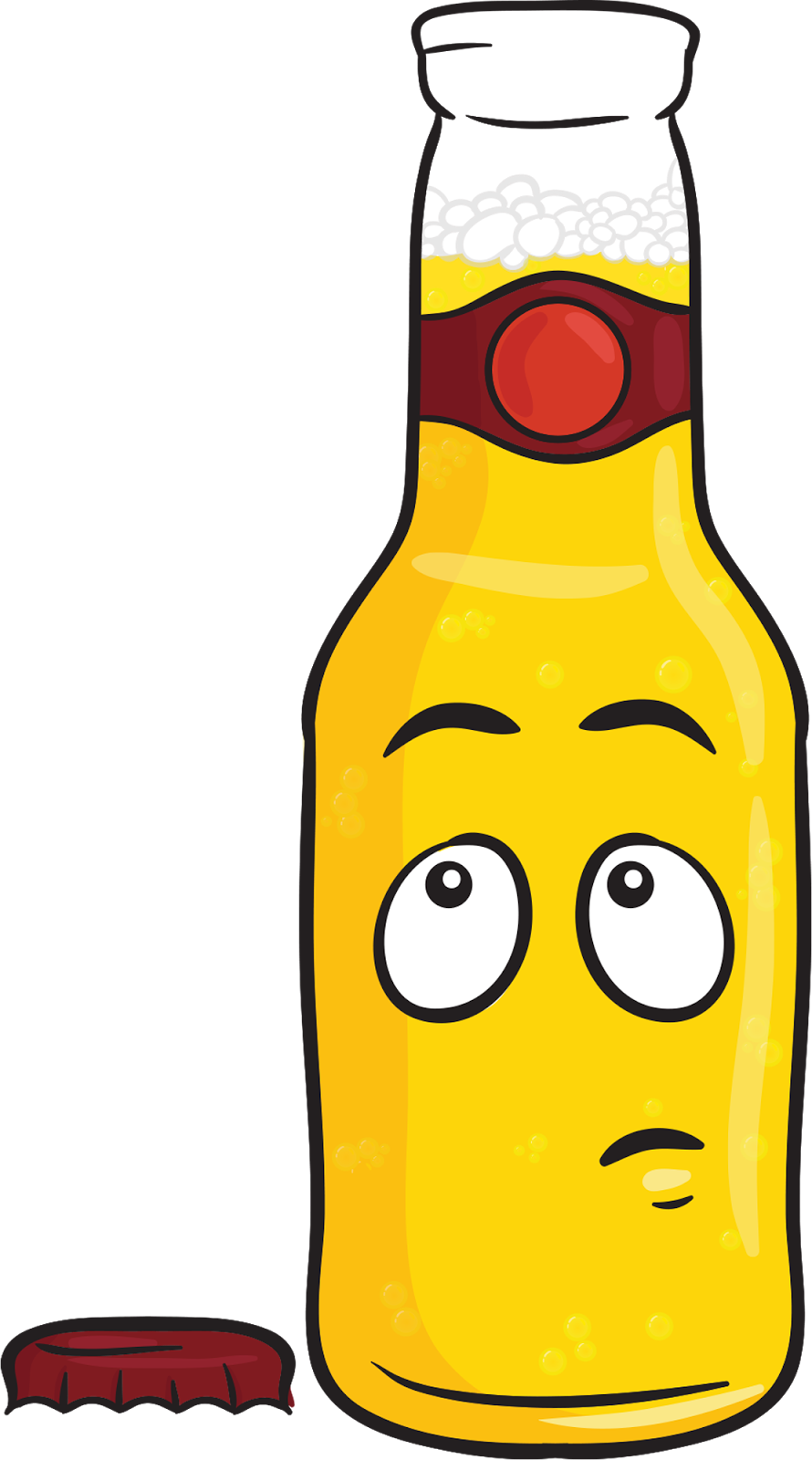 Upcoming Jacksonville Craft Beer Events - Cartoon Bottle Of Beer (890x1600)