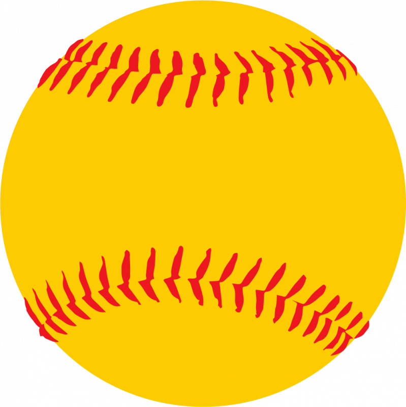 Softball Clipart Transparent - There's No Crying In Baseball Svg (799x800)