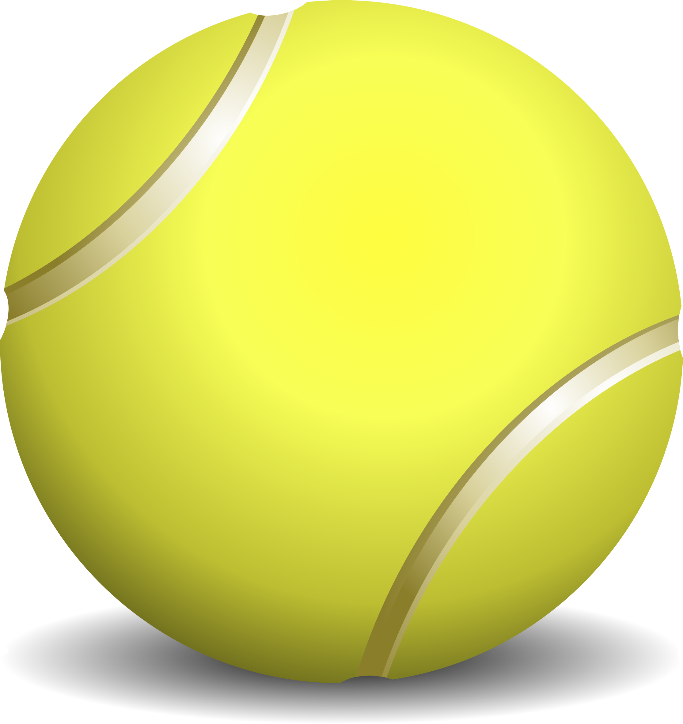 Tennis Ball Clip Art Free Png - Tennis Ball Clip Art Png (2229x2364)