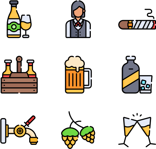 Beer - Illustration (600x564)