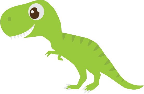 Dinosaur Clipart No Background - Transparent Background Dinosaur Clipart (555x364)