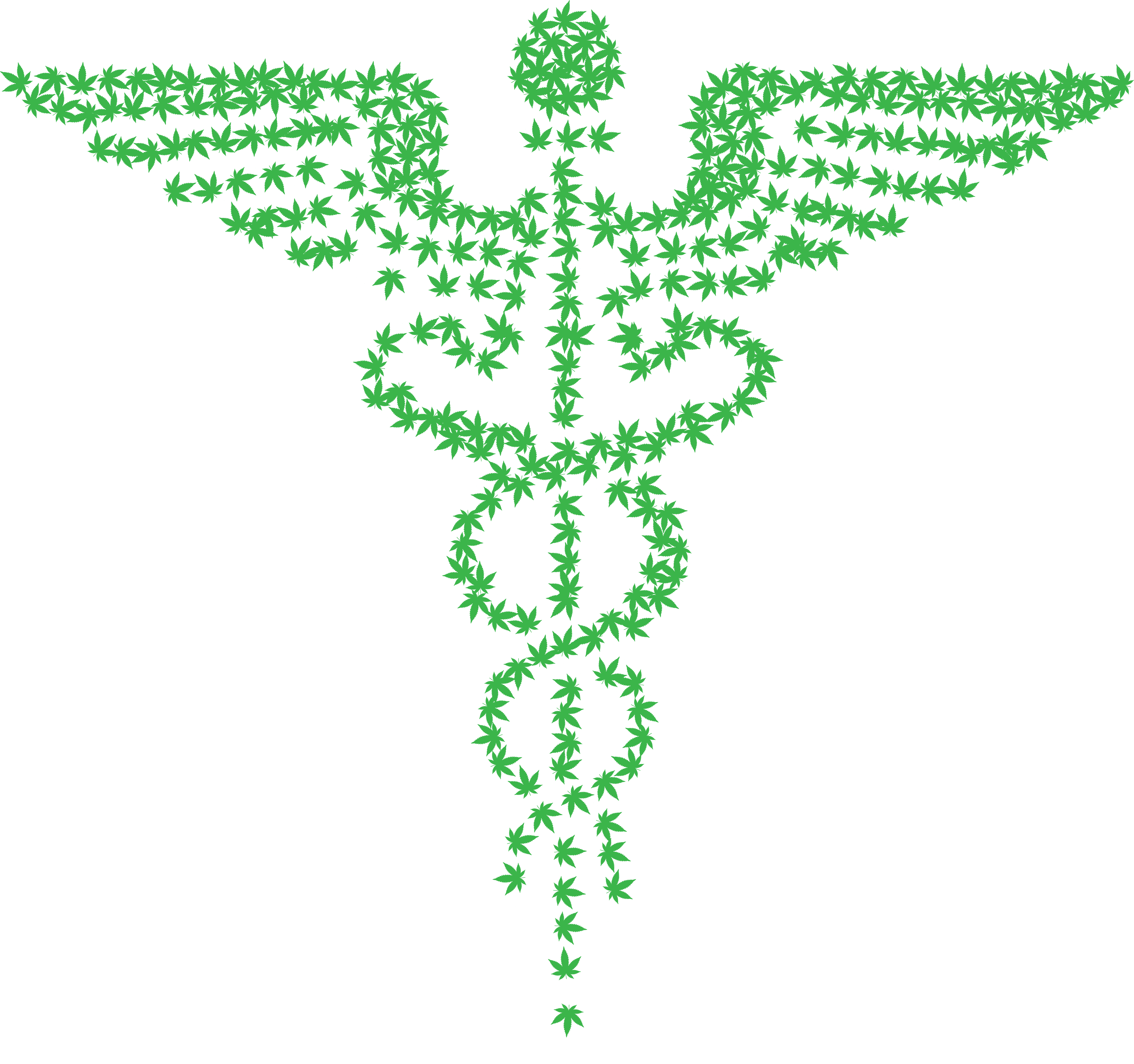 Truly Free Clipart Of A Green Medical Marijuana Pot - Medical Symbol (4000x3752)